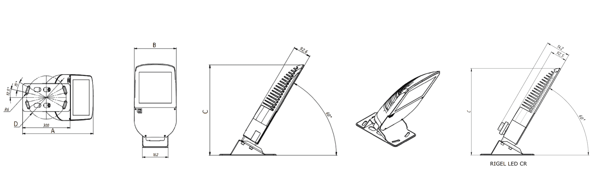РЖД RIGEL LED, артикул 1026000380