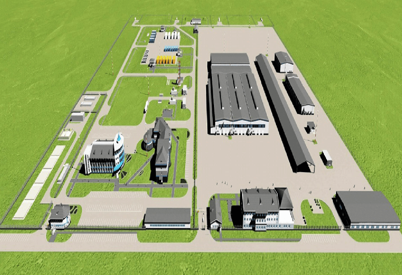 Gazprom logistics center - проектирование освещения от компании Световые Технологии