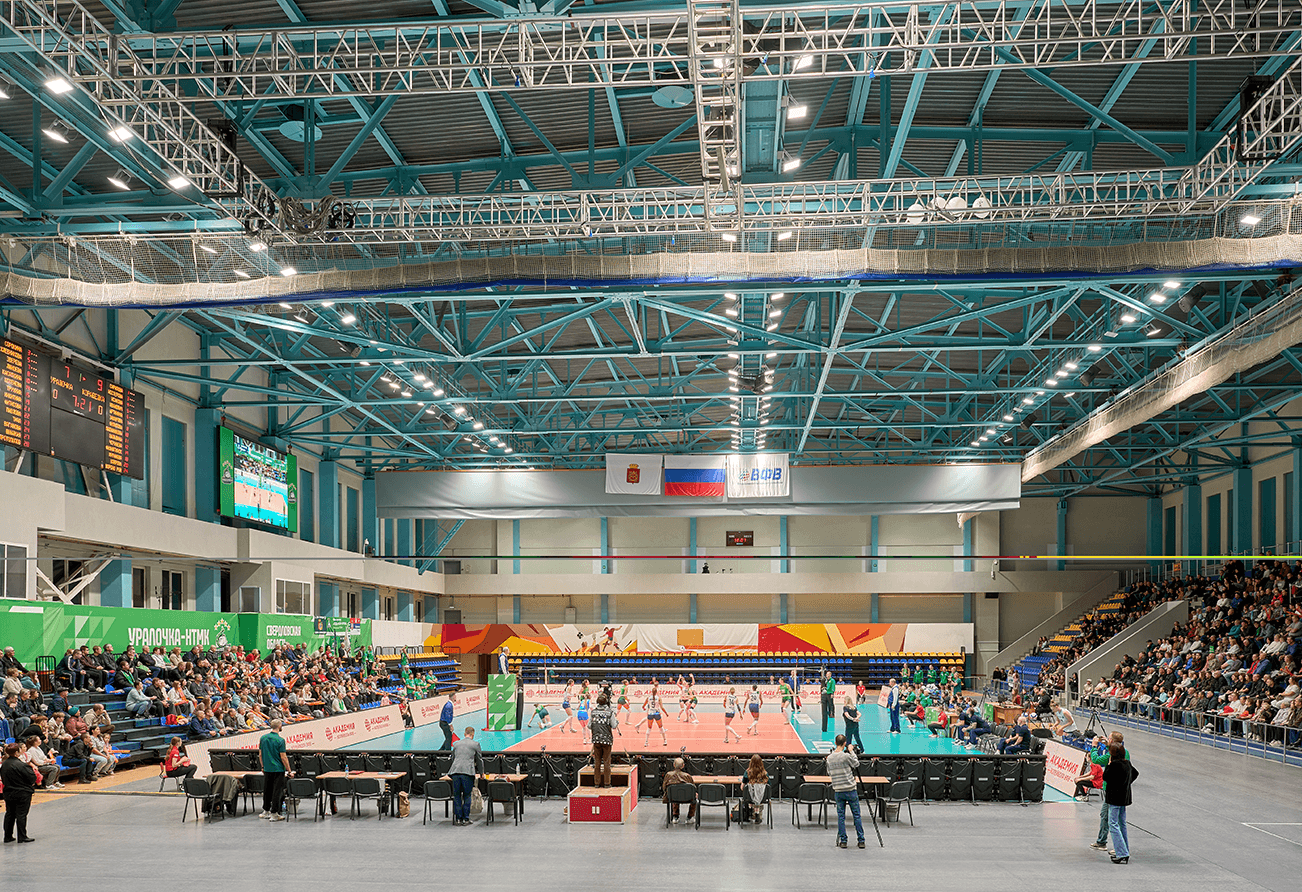 Модернизация системы освещения «Металлург-Арены» - проектирование освещения от компании Световые Технологии