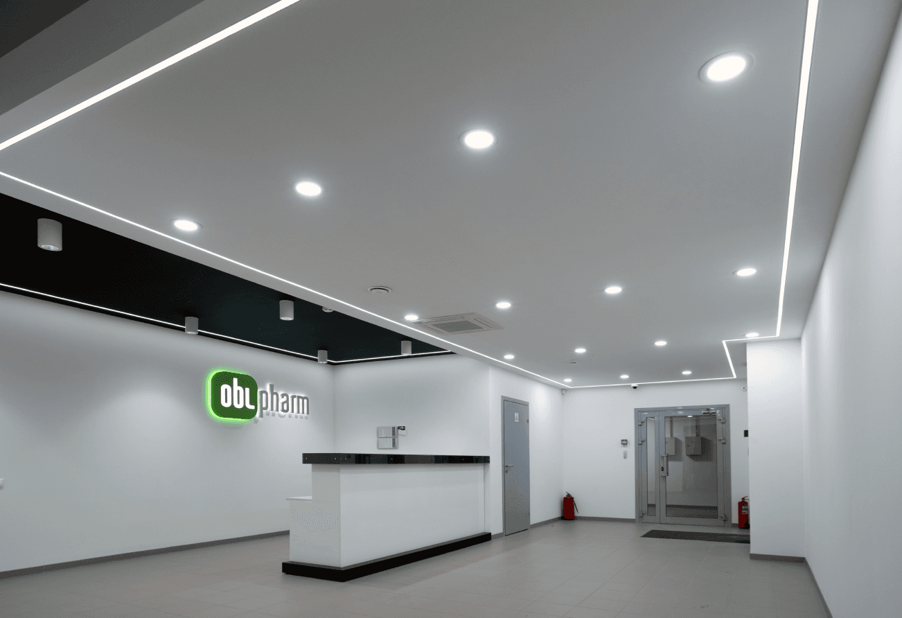 Solid dosage forms plant, OBL Pharm - проектирование освещения от компании Световые Технологии