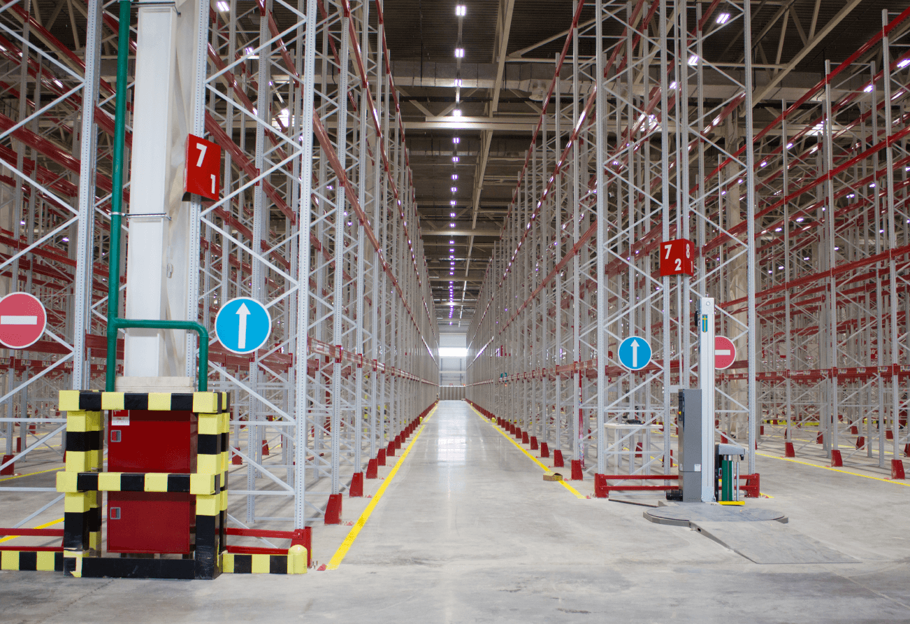 X5 Retail distribution center - проектирование освещения от компании Световые Технологии