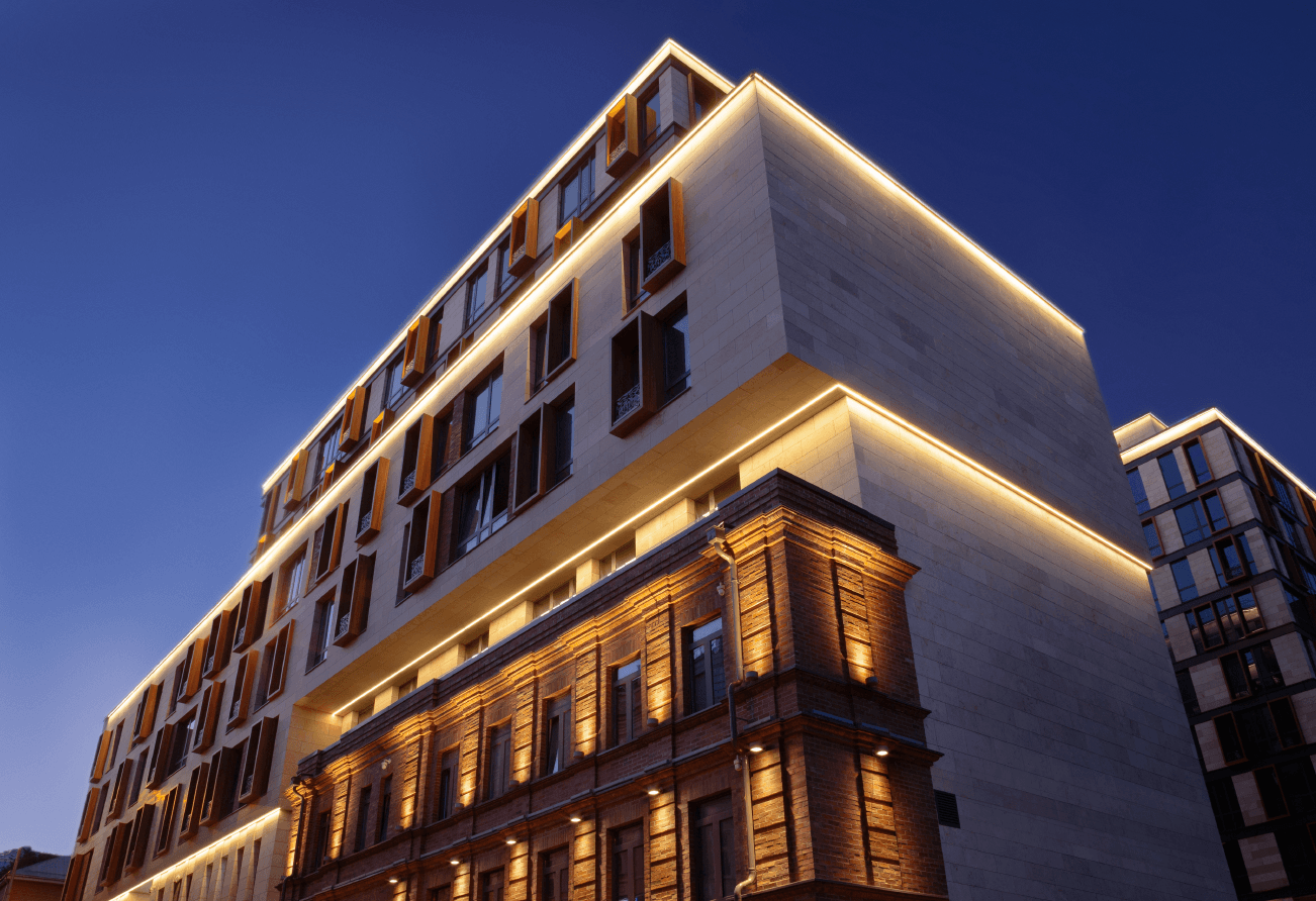 ЖК NV/9 ARTKVARTAL - проектирование освещения от компании Световые Технологии