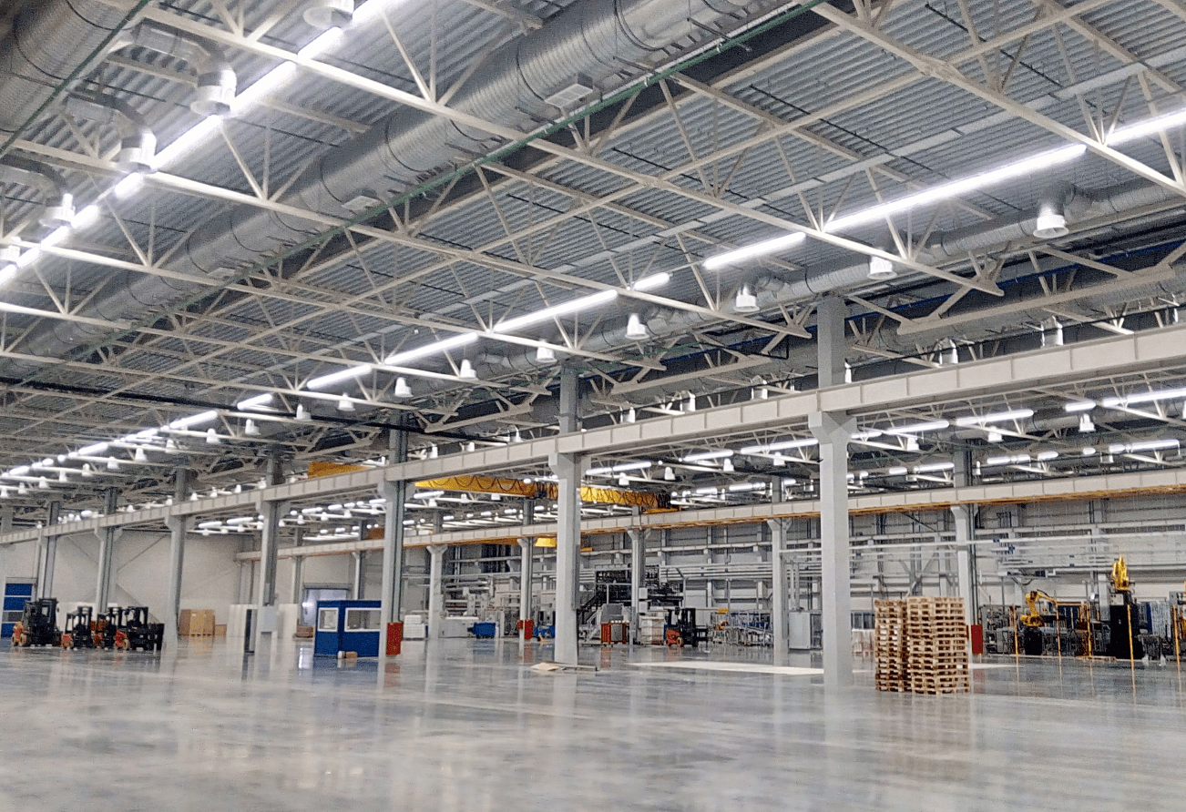 Arkhbum Tissue Group - проектирование освещения от компании Световые Технологии