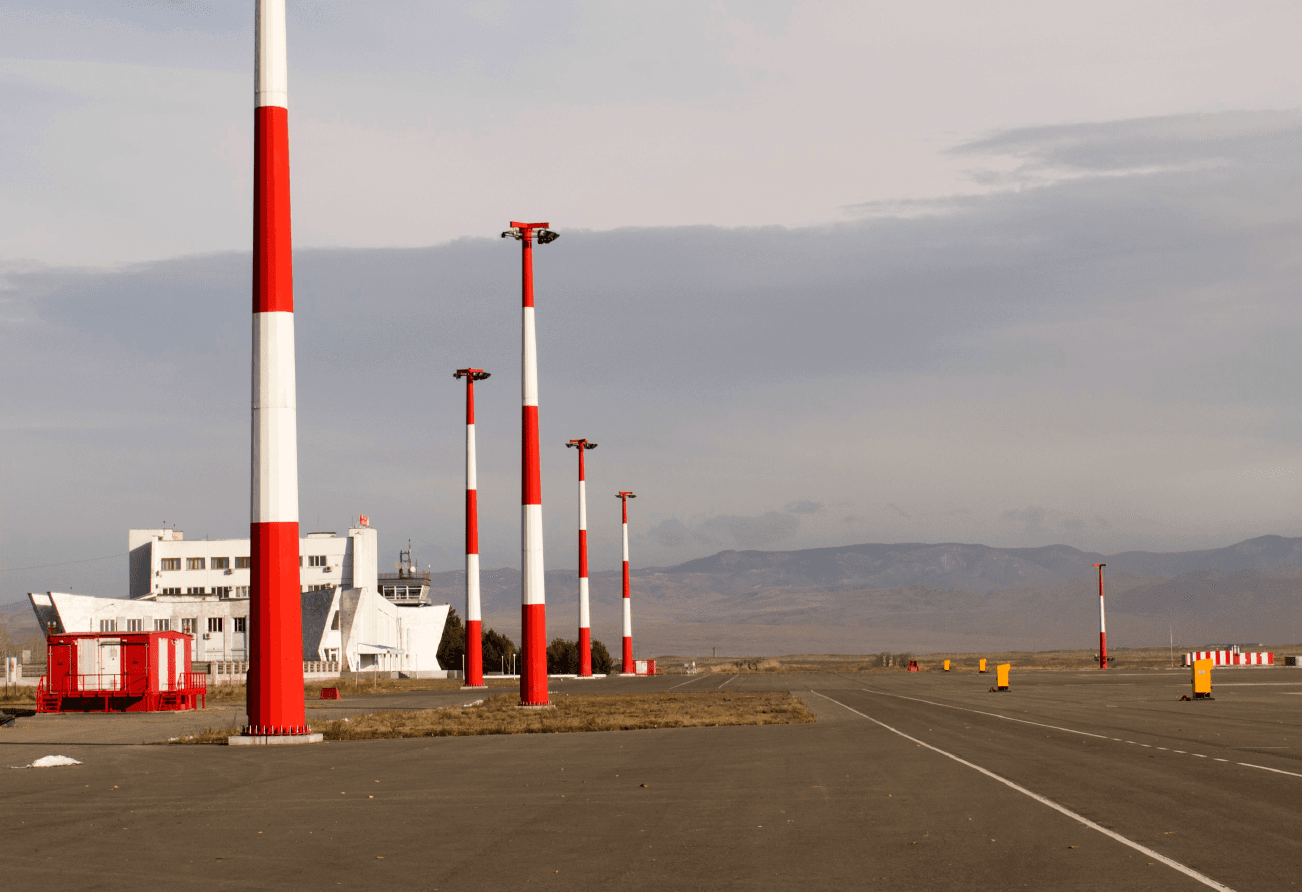 Kyzyl Airport - проектирование освещения от компании Световые Технологии