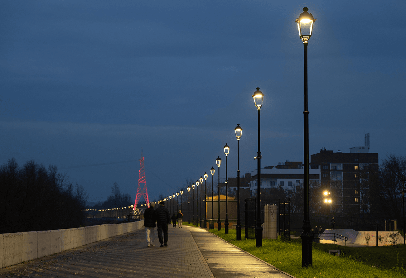 Сарапульские острова - проектирование освещения от компании Световые Технологии