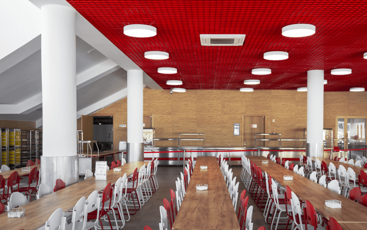 canteens and cafeterias - проектирование освещения от компании Световые Технологии