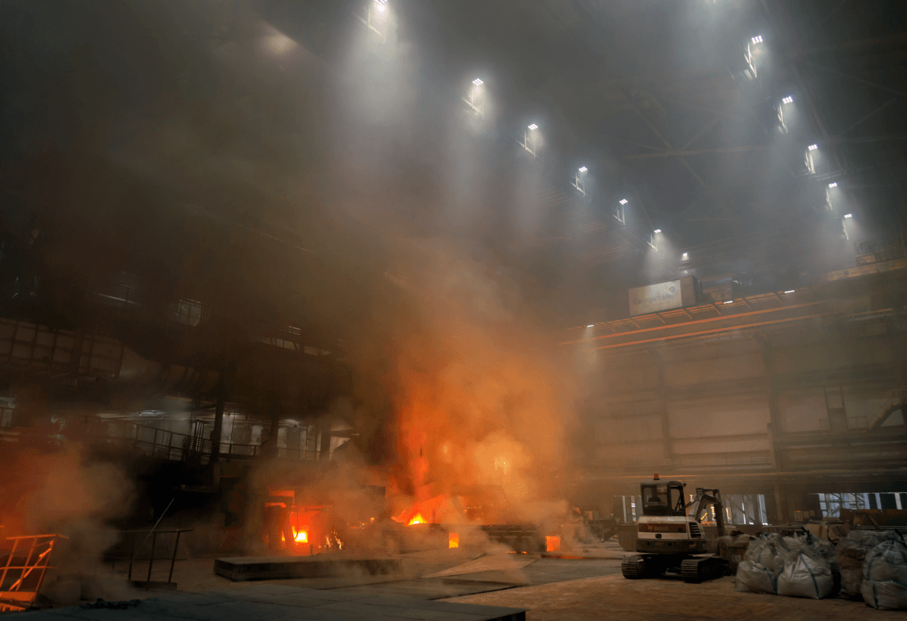 Cherepovets Steel Mill (Severstal) - проектирование освещения от компании Световые Технологии