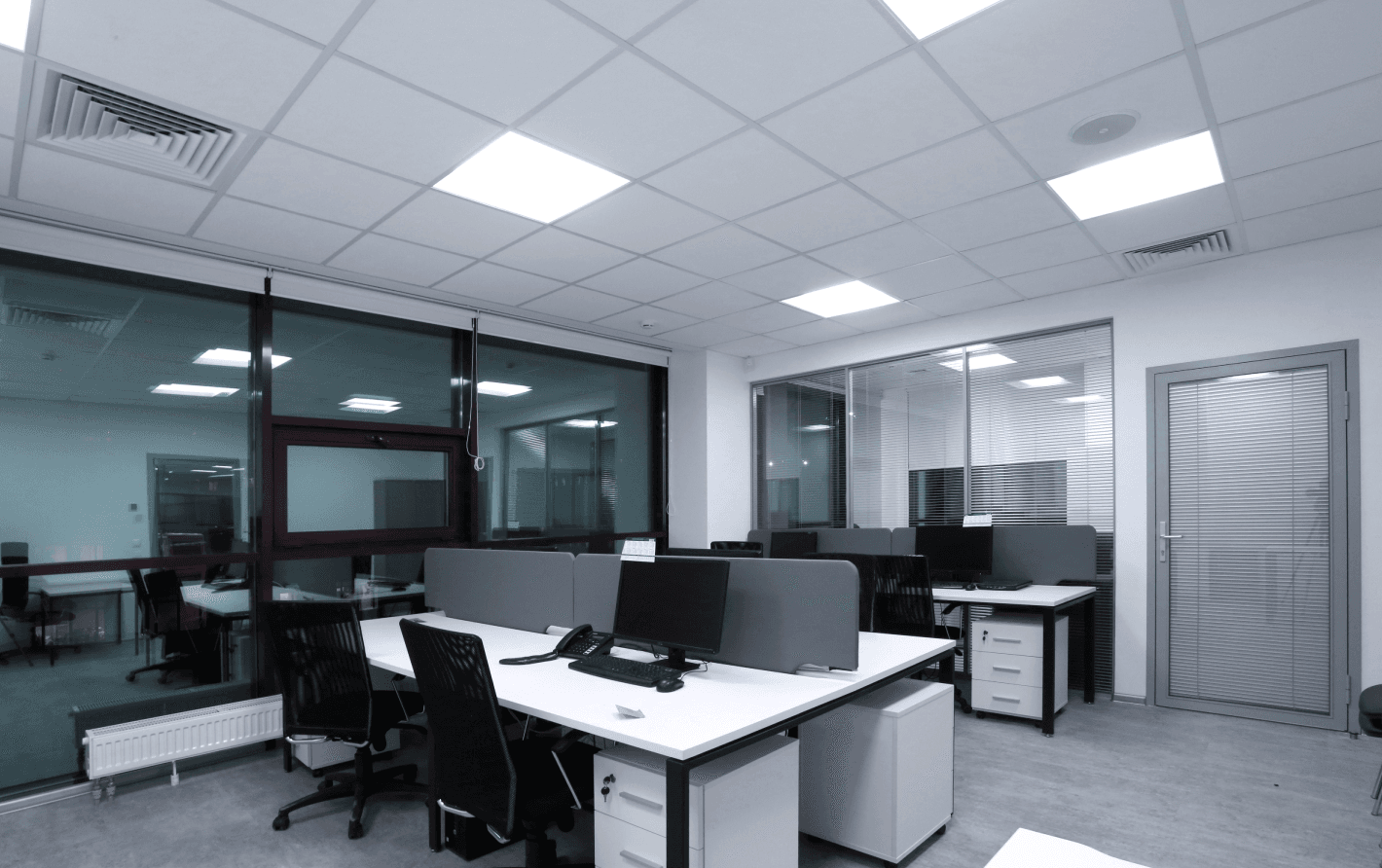 office and utility rooms - проектирование освещения от компании Световые Технологии