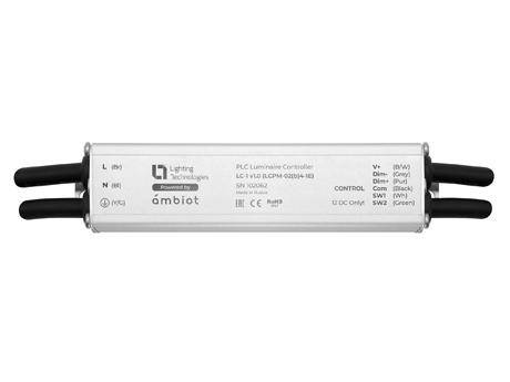 DALI система PLC Контроллер светильника одноканальный LC-1 (LCPM-02(b)4-1E), артикул 2911000350