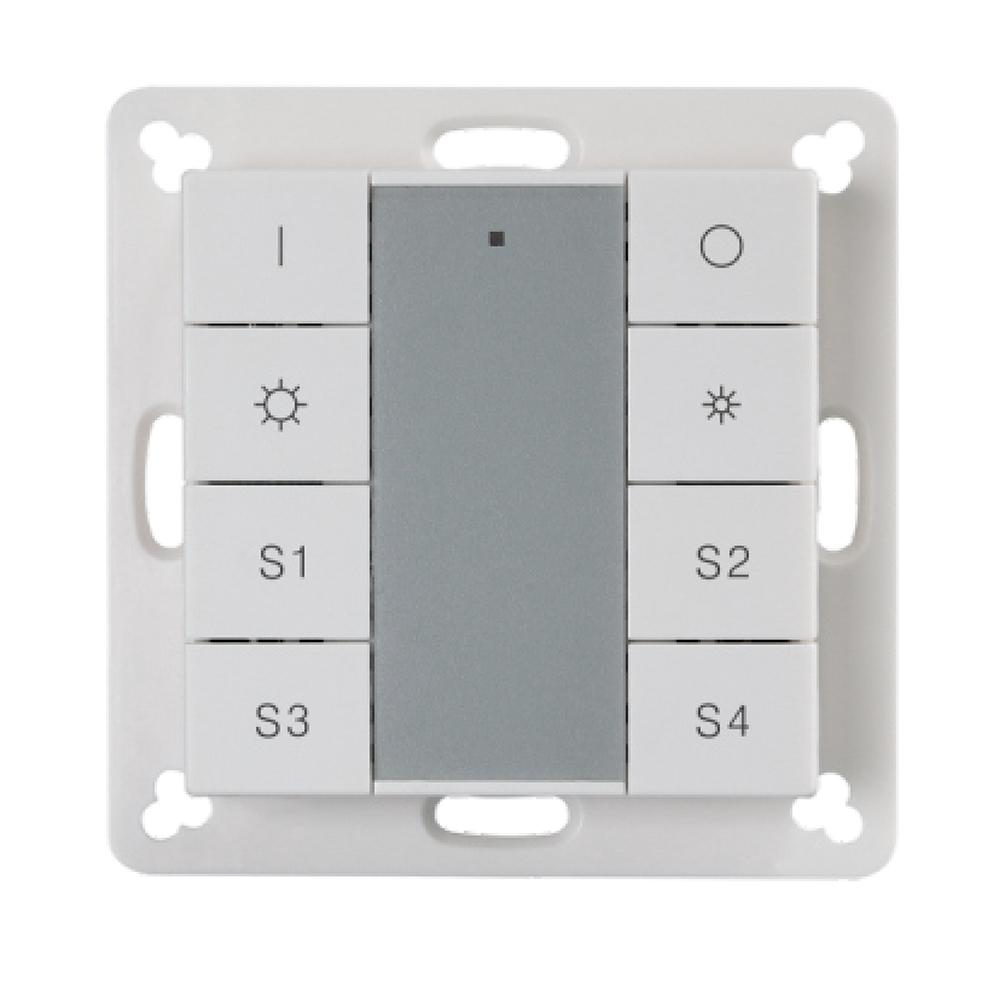 DALI система Панель управления 8-кн. DALI 8K-DIM-1G-4S, артикул 4911005210