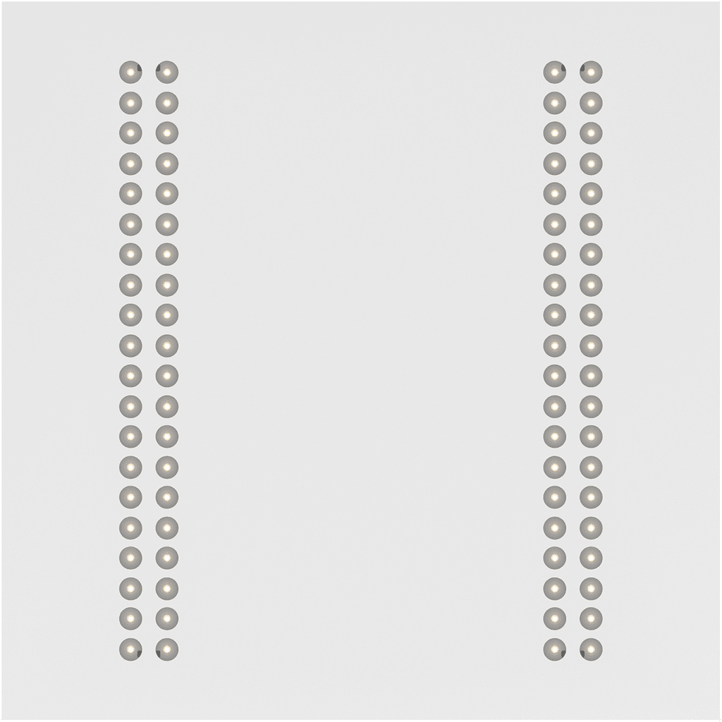 встраиваемые в потолок PIXEL LED 595 2L D90 W 4000K CRI90, артикул 1094000500