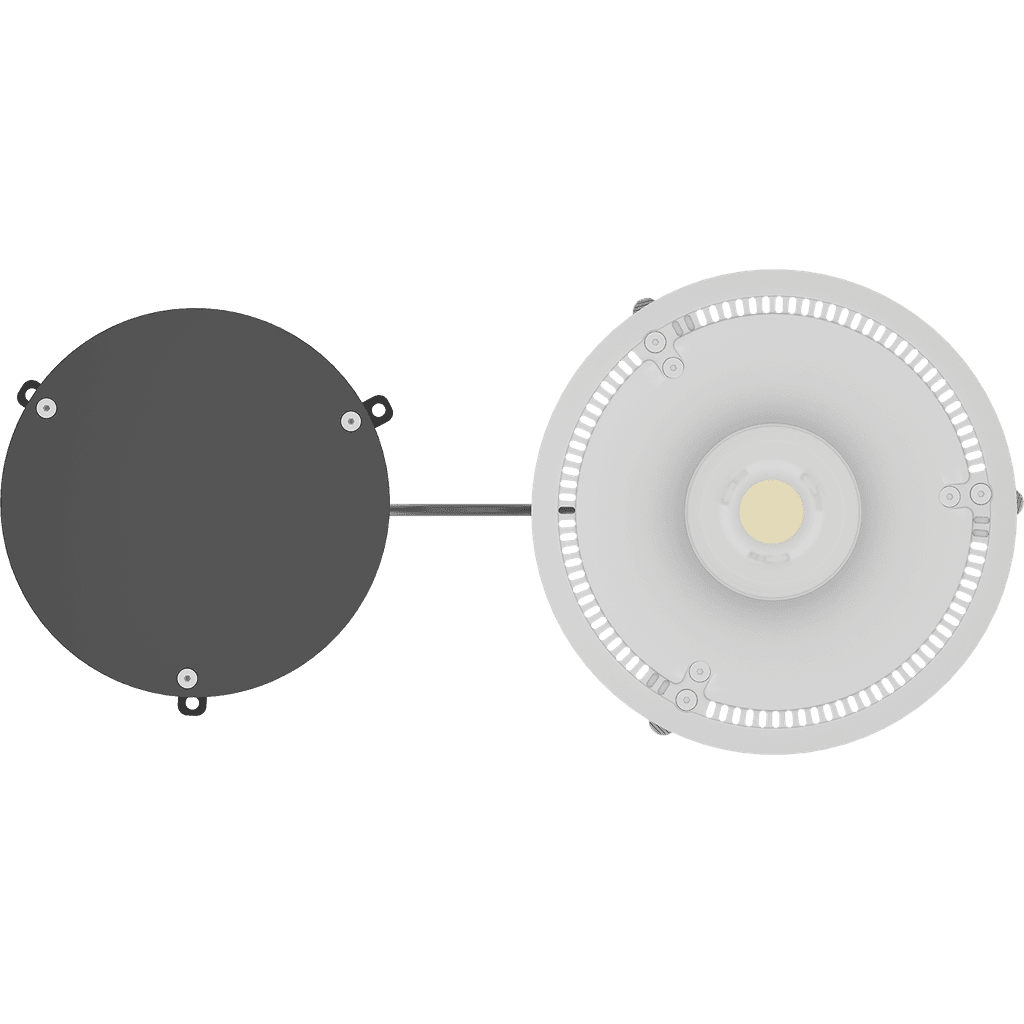 даунлайты DL POWER LED 40 D80 IP66 HFD 4000K mat, артикул 1170001490