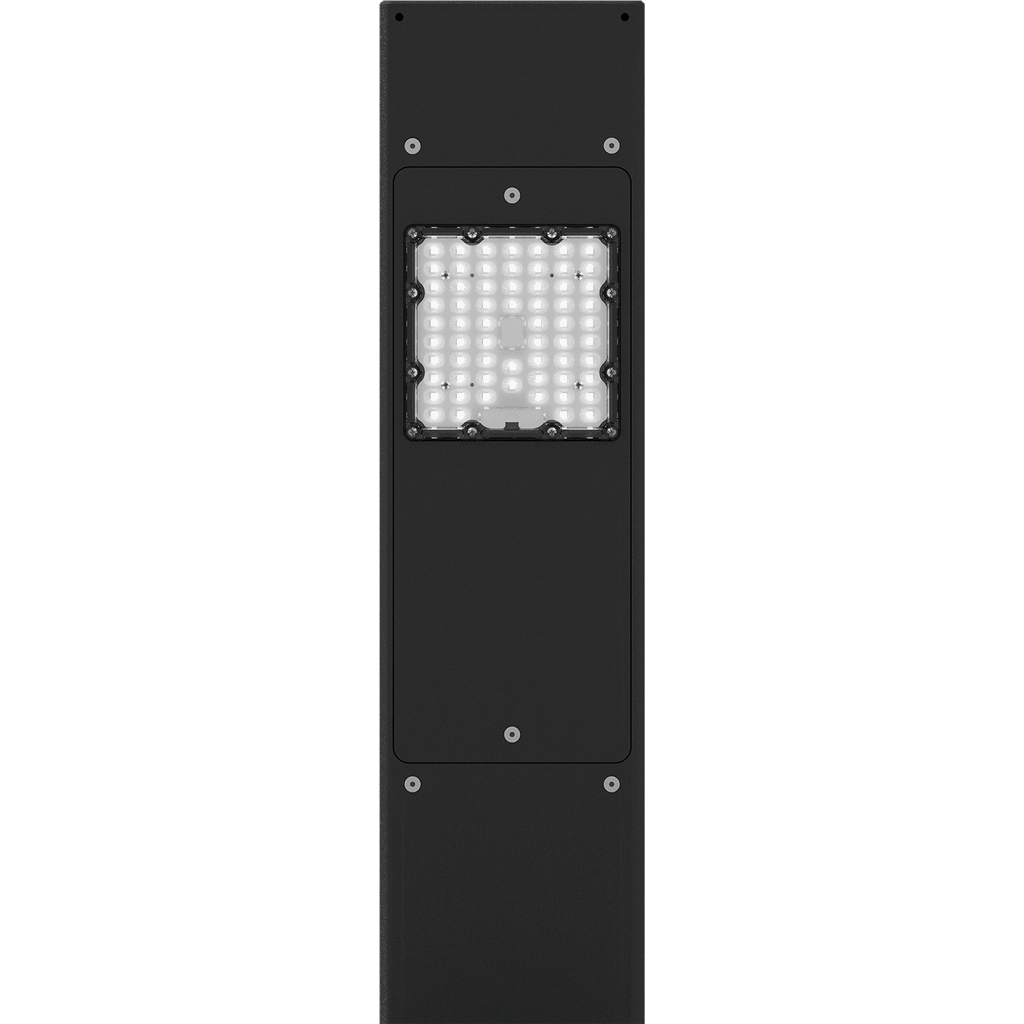 осветительные комплексы POKER LED 55W DW 730 RAL9005 L-SHAPE 6M (в комплекте ЗДФ), артикул 1739000040