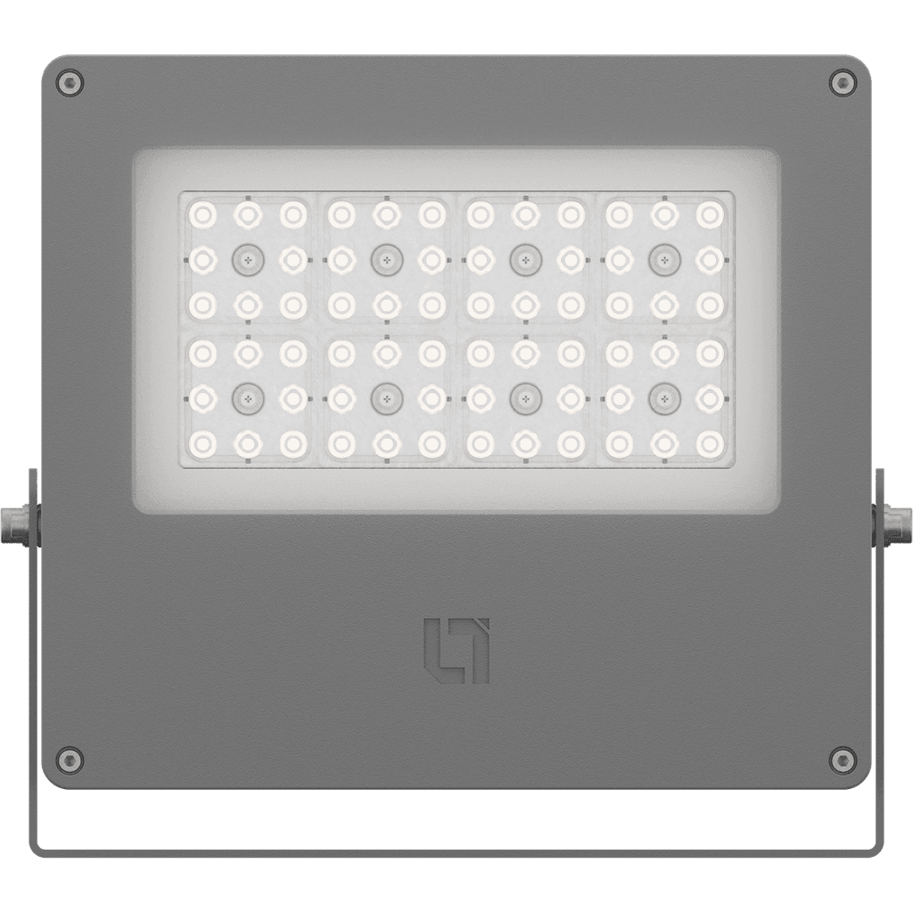 прожекторы LEADER LED 50W A30 750 RAL9006, артикул 1350000080