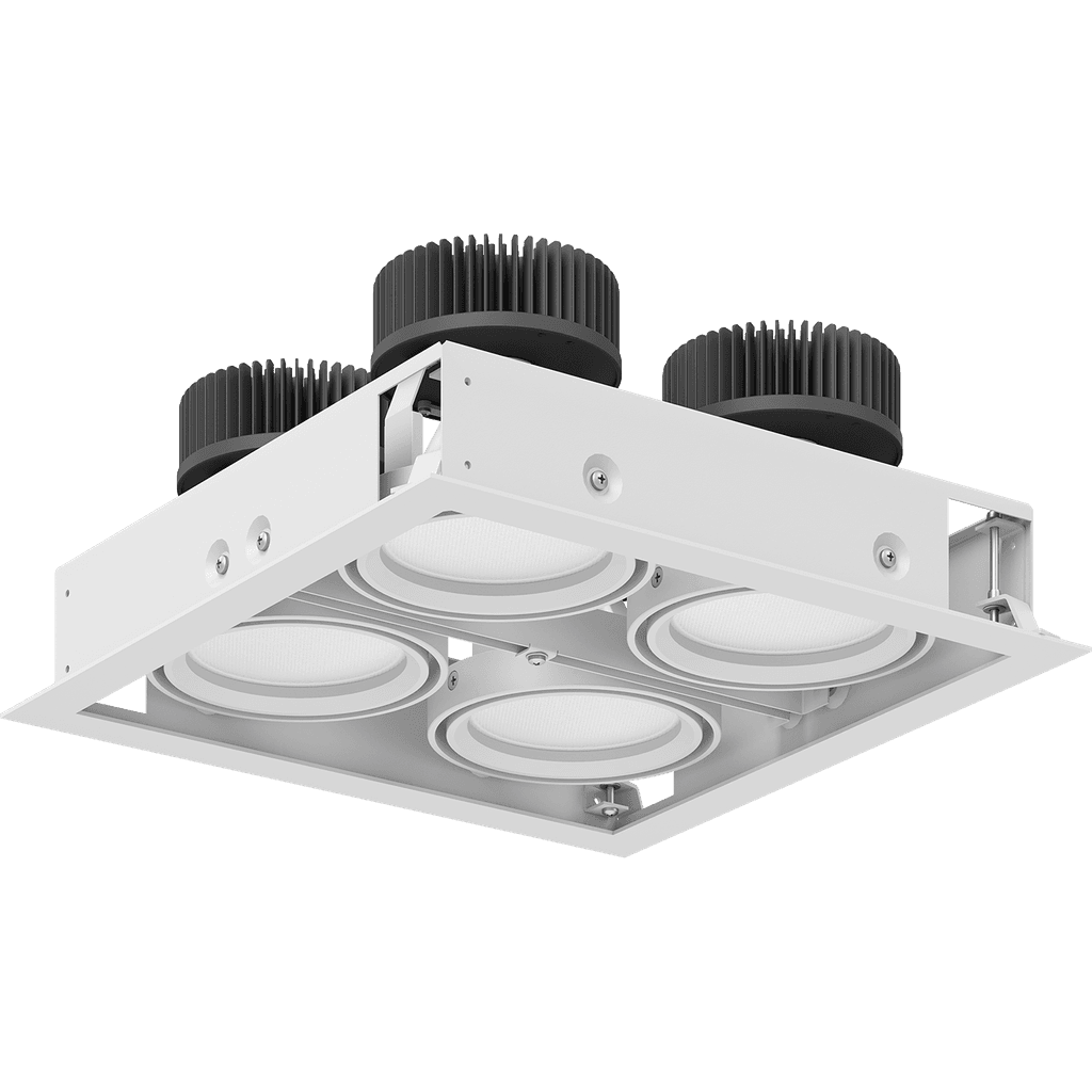 акцентирующие светильники и трековые системы SNS LED 4M 4x35 W D45 4000K (square) new, артикул 1159000360