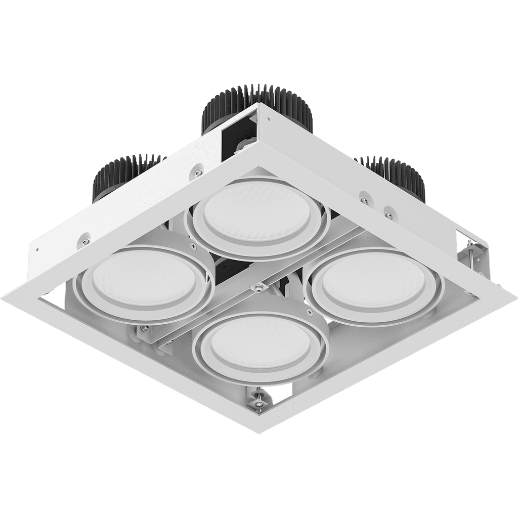 акцентирующие светильники и трековые системы SNS LED 4M 4x35 W D45 4000K (square) new, артикул 1159000360