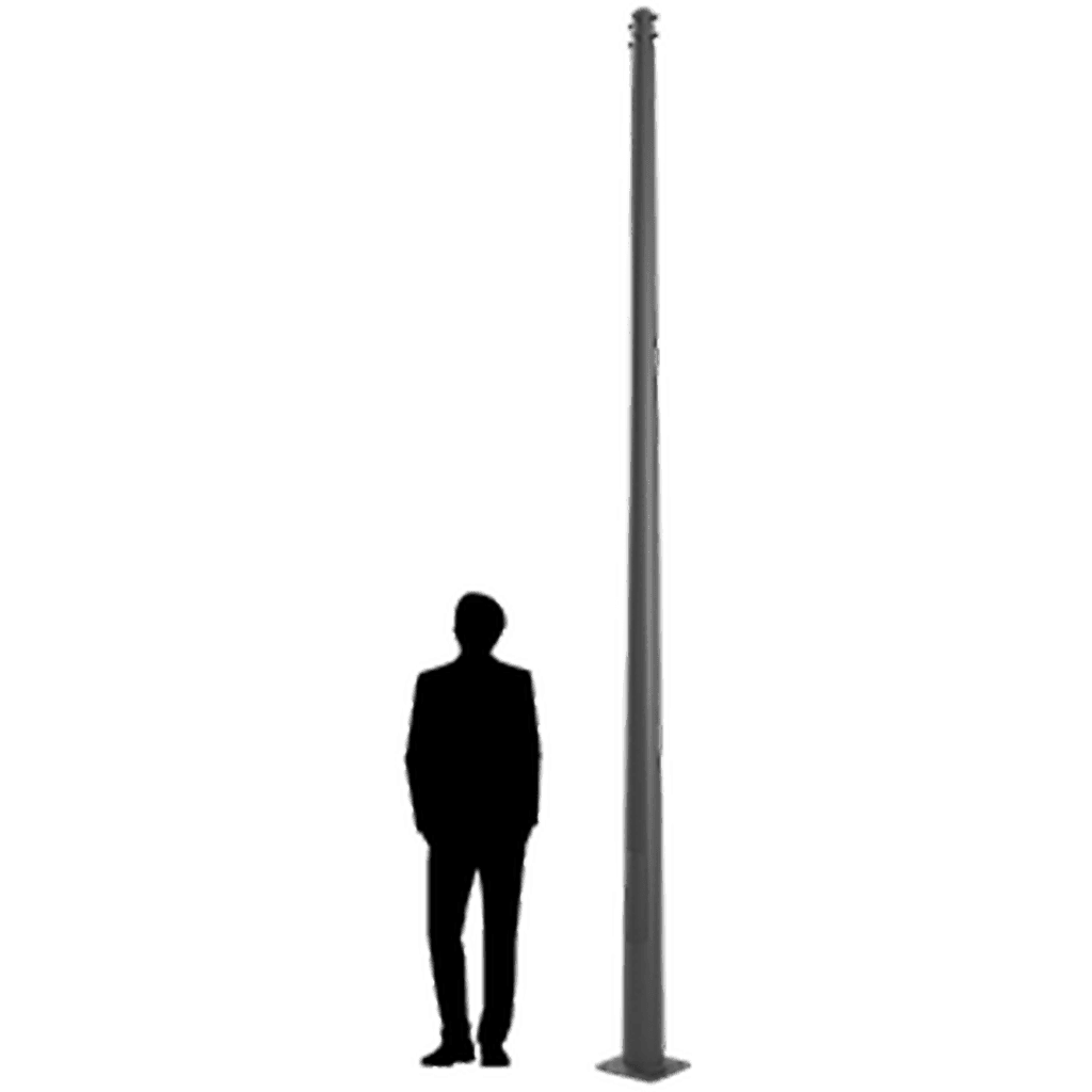 опоры и кронштейны VERTEX 12M K1 RAL 9006 (без ЗДФ), артикул 4702000380