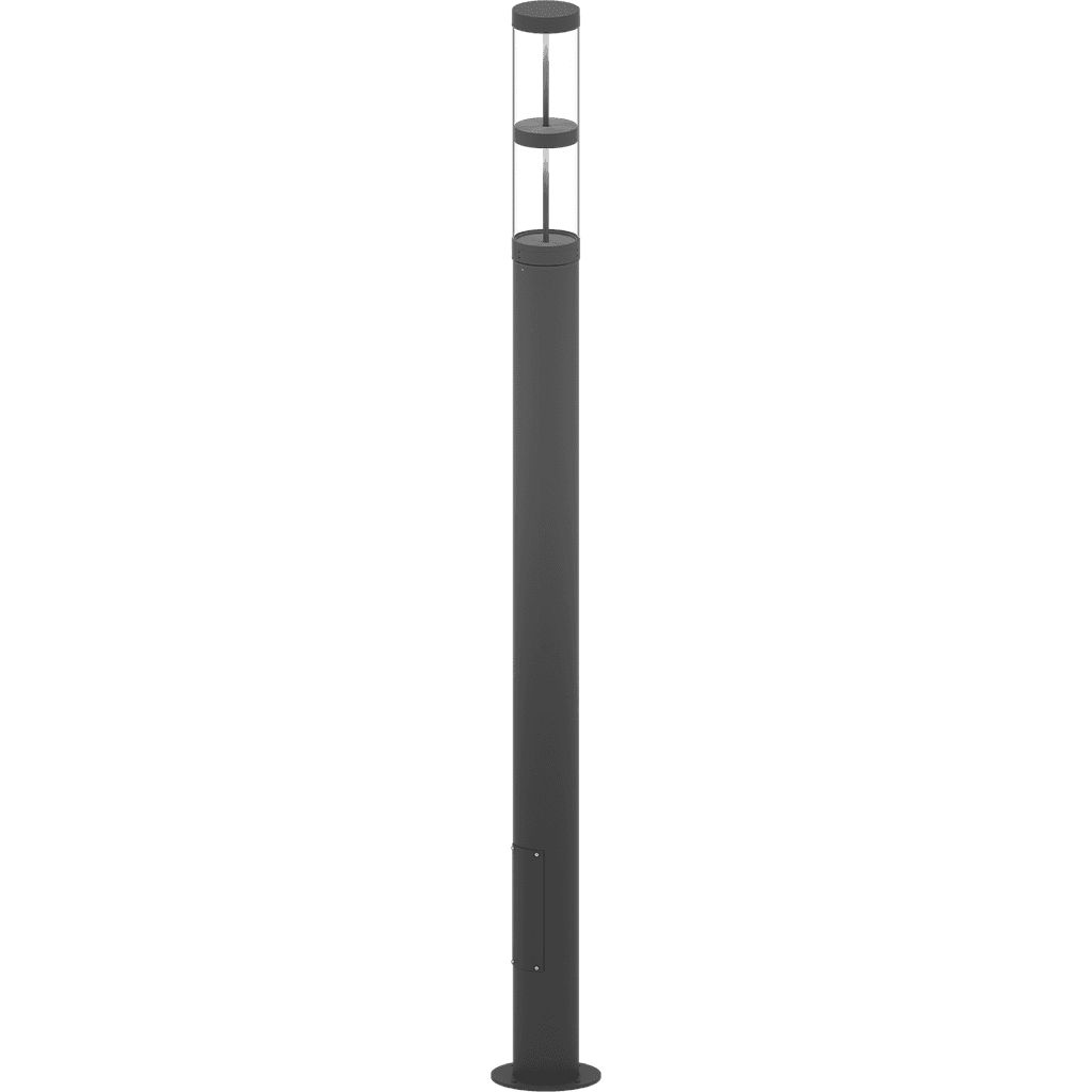 осветительные комплексы COLOSS LED 50W RW 840 RAL7005 POLE 5M (без ЗДФ), артикул 4798000090