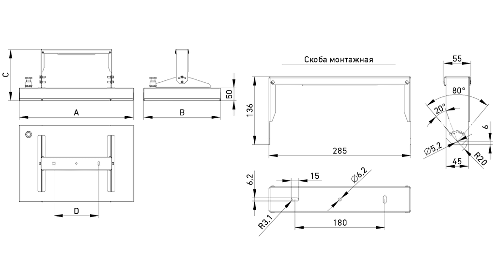 взрывозащищенные светильники INOX LED Ex, артикул 1079000210