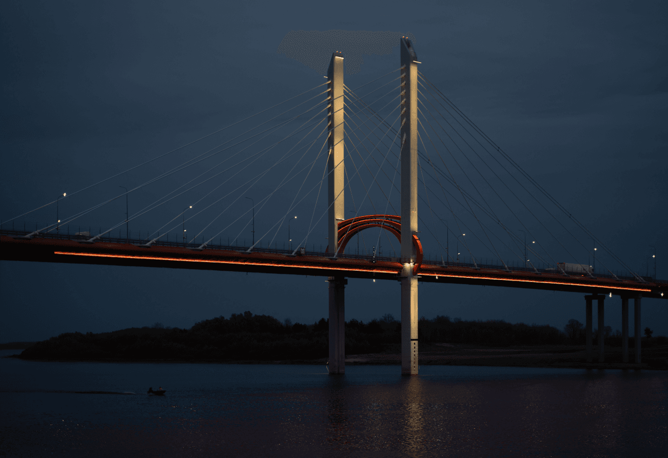 Трасса М-12 - проектирование освещения от компании Световые Технологии