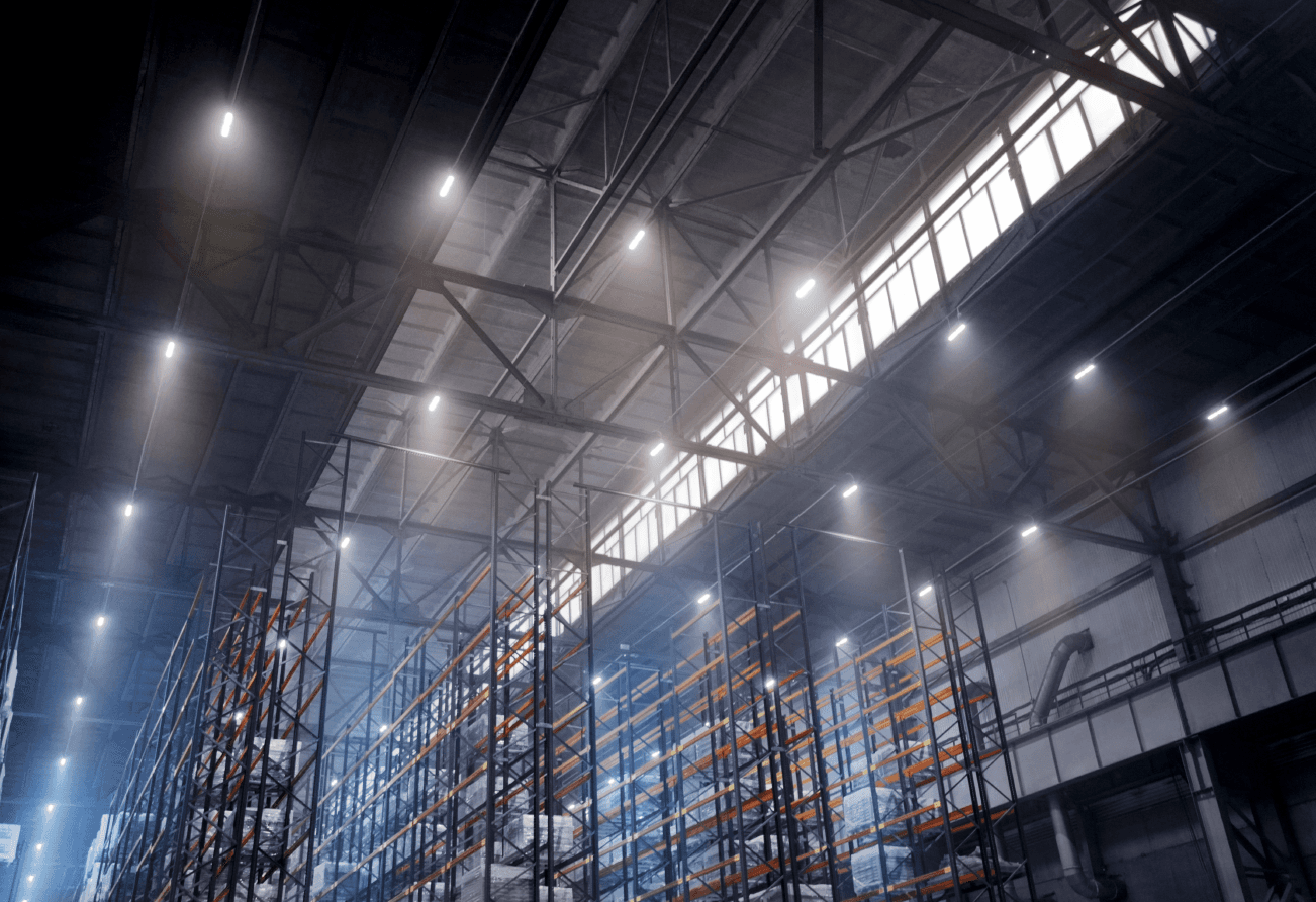 TECHNONICOL logistics center - проектирование освещения от компании Световые Технологии
