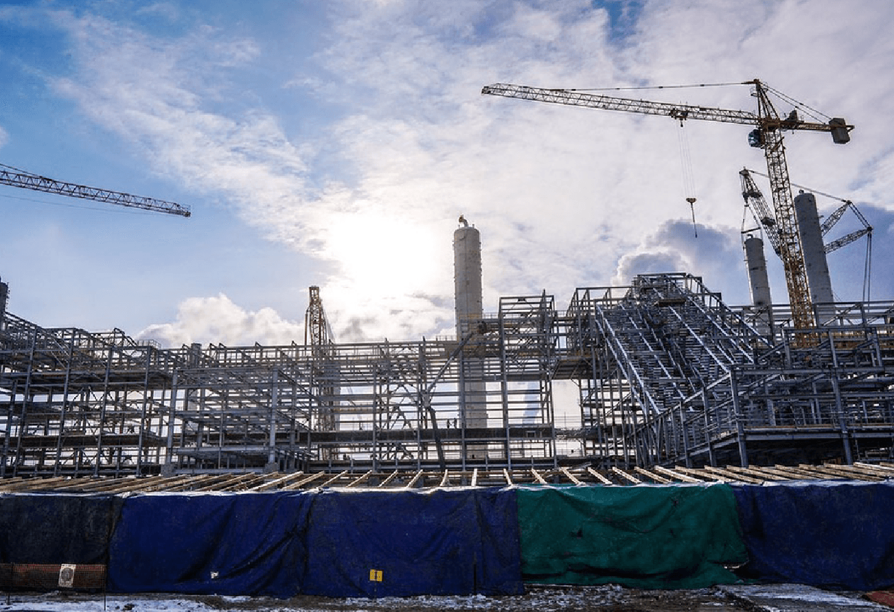 Polypropylene production facility - проектирование освещения от компании Световые Технологии