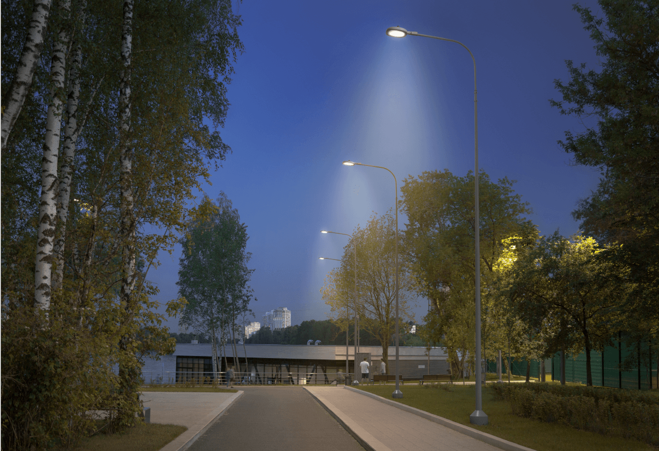 Теннисный центр им. Х.А. Самаранча - проектирование освещения от компании Световые Технологии