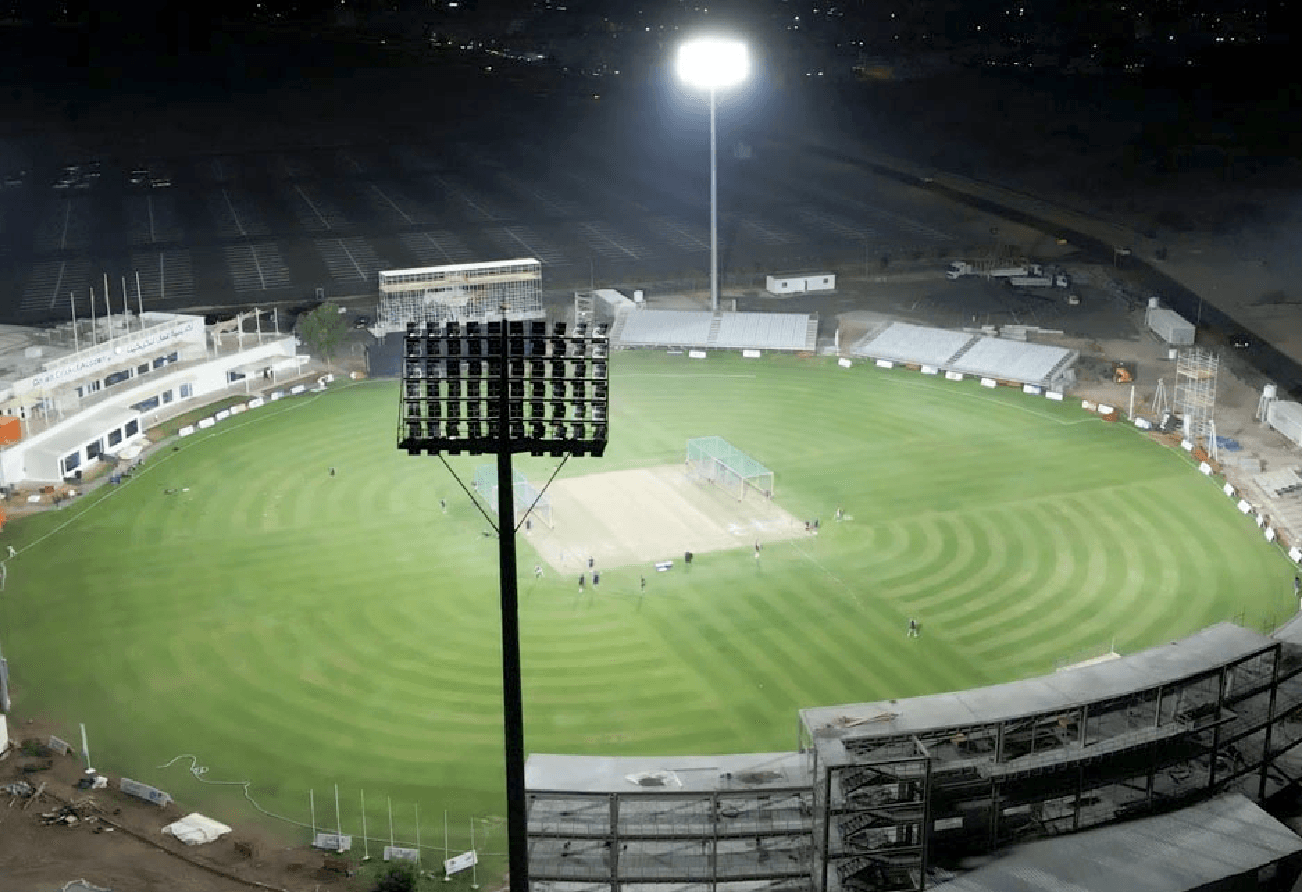 Стадион для игры в крикет «Аль-Амерат» - проектирование освещения от компании Световые Технологии