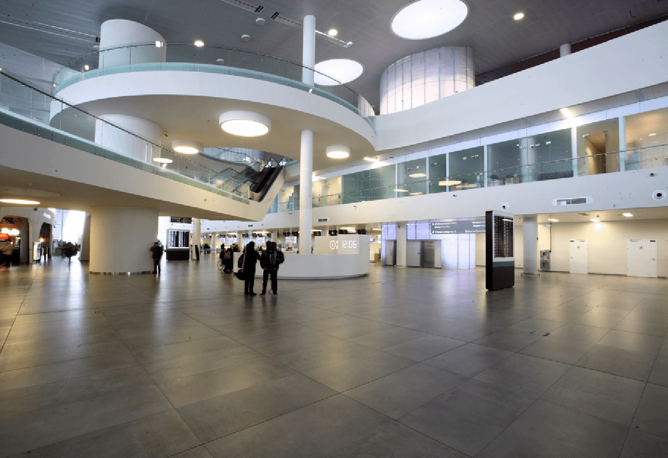 Международный аэропорт «Курумоч» - проектирование освещения от компании Световые Технологии