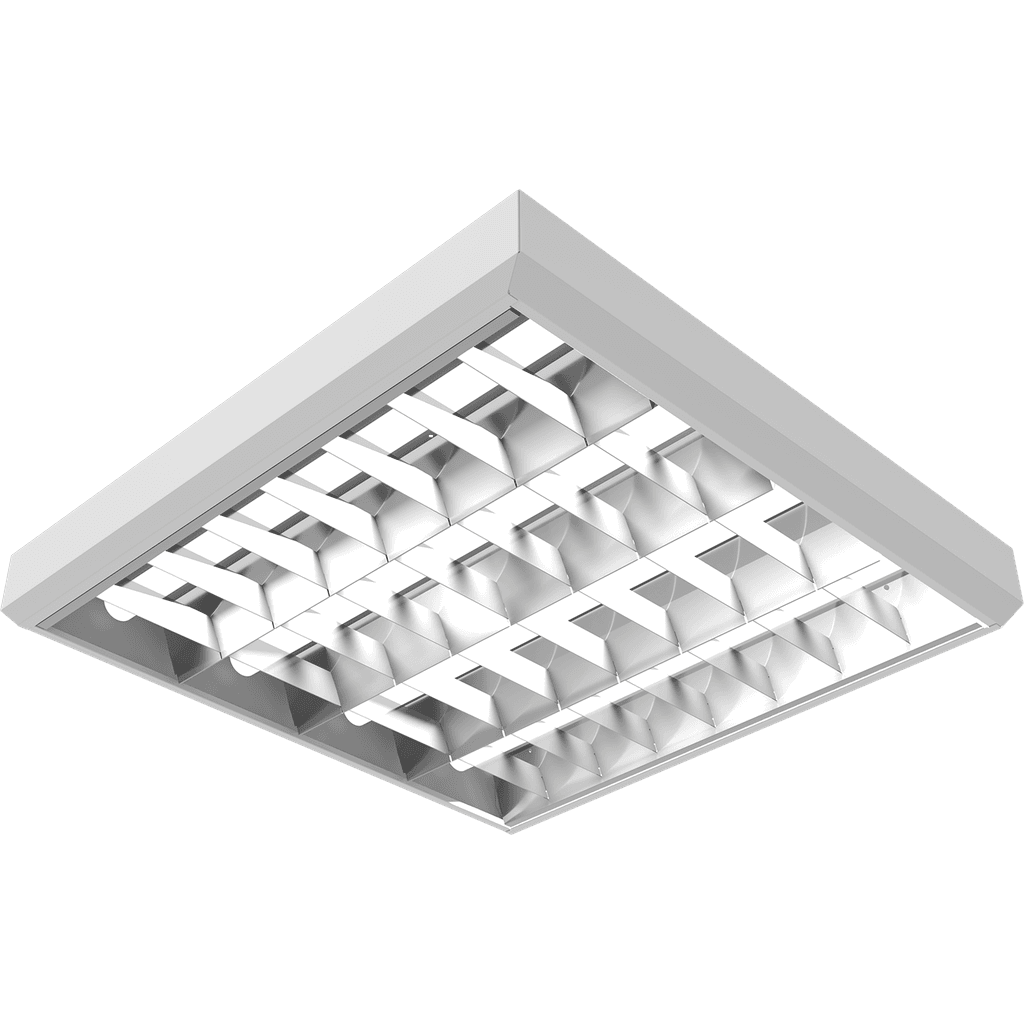 ARS/S UNI LED светодиодные cветильники ARS с зеркальной экранизирующей решеткой