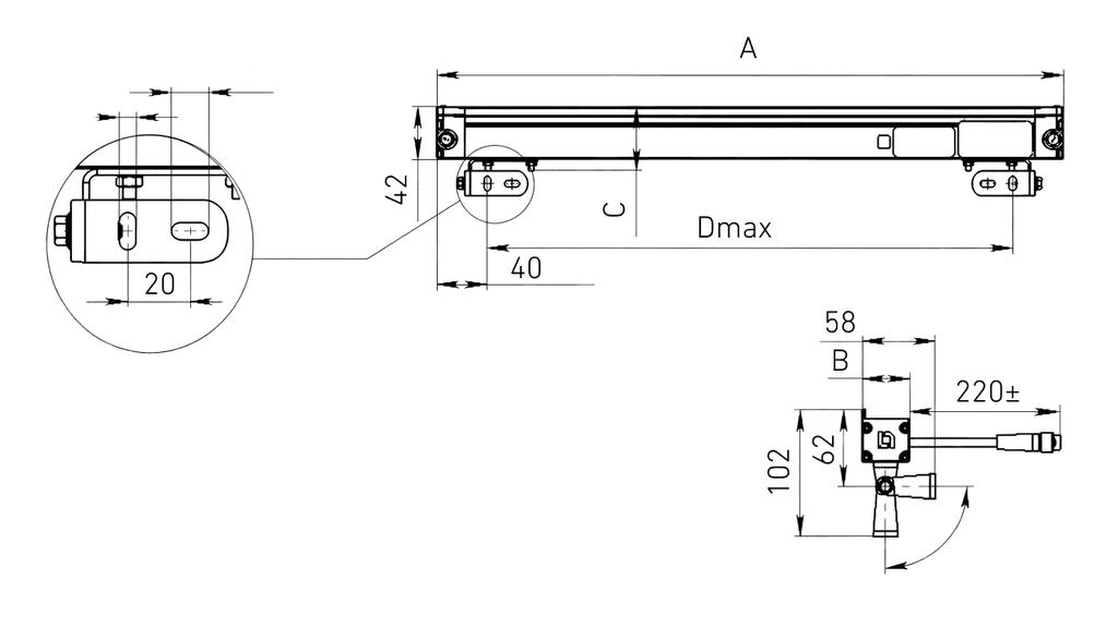архитектурные линейные EVOLINE MINI LED (300) 5W D50 827 SL, артикул 1006006630