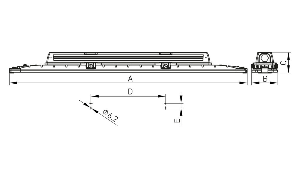 взрывозащищенные светильники SLICK LED Ex, артикул 1631007270