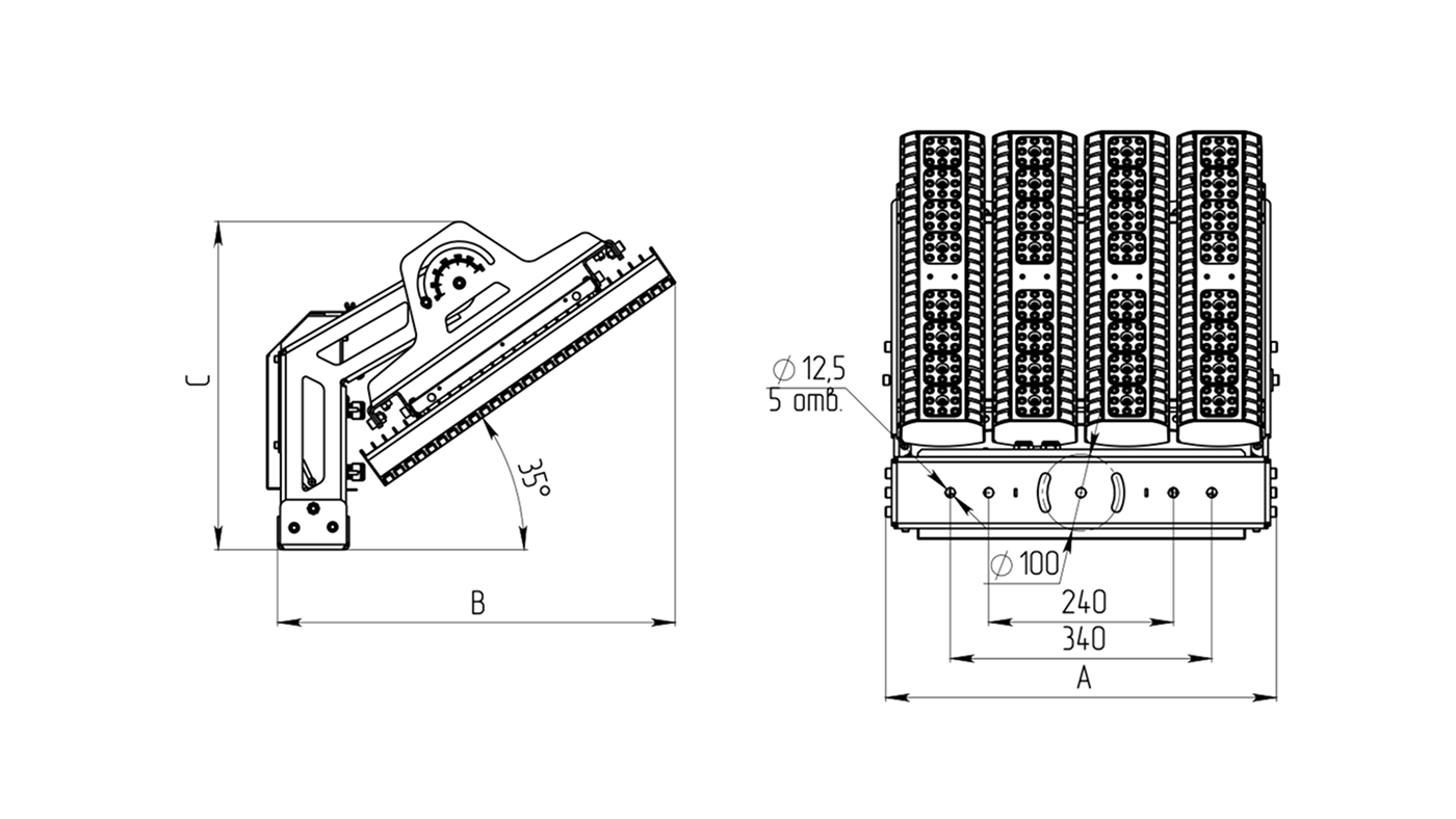 прожекторы FORWARD, артикул 1864001750
