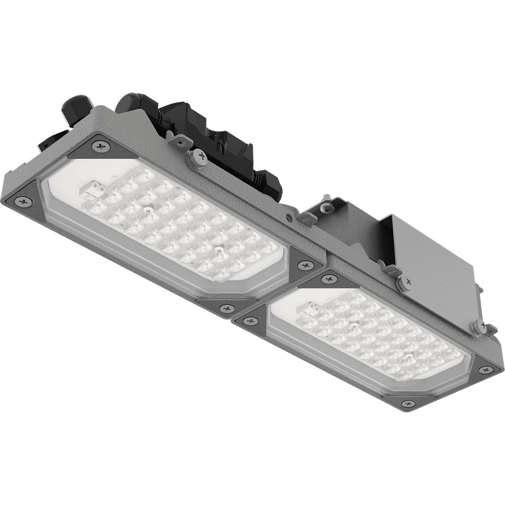 встраиваемые PUZZLE 50W DW1 740 RAL9006 with driver, артикул 1897000030