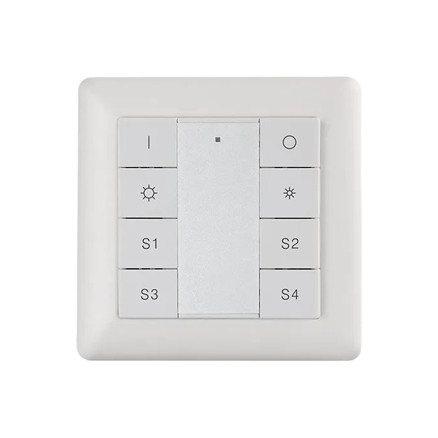 DALI система Панель управления 8-кн. DALI 8K-DIM-1G-4S, артикул 4911005210