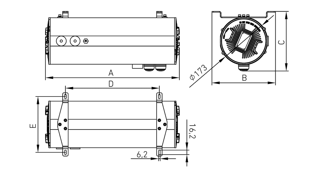 взрывозащищенные БАП CONVERSION KIT POWER LED Exd, артикул 2327014750