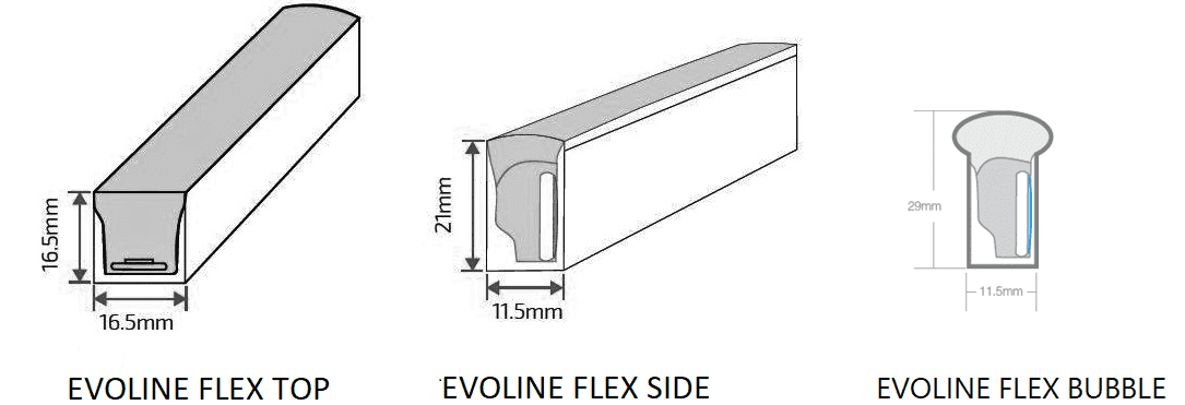 декоративные EVOLINE FLEX TOP (5000) 10W 840 WH with connector Direct, артикул 1006001550