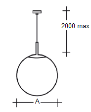 подвесные SIRIUS P LED (200) 10W 840 BL, артикул 1468000410