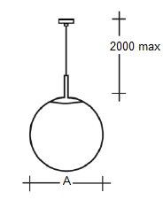 подвесные SIRIUS P LED (200) 10W 840 BL, артикул 1468000410